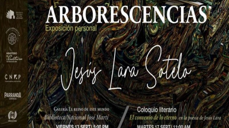 Celebra artista Jesús Lara 35 años de vida artística con muestra Arborescencias