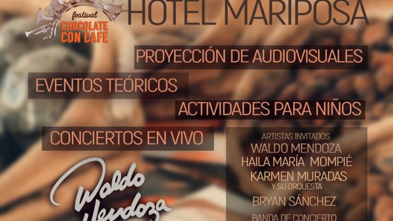 Waldo Mendoza invita a un excelente café con chocolate