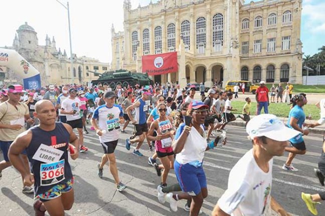 Realizarán en Cuba carrera por la paz desde el barrio
