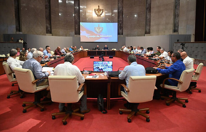 Sesionó reunión del Consejo de Ministros
