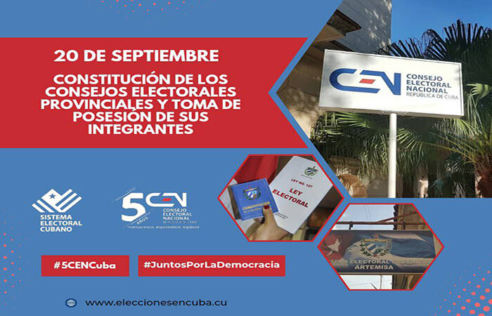 Constituirán el próximo viernes los consejos electorales provinciales