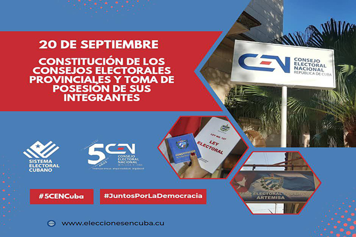 Constituirán el próximo viernes los consejos electorales provinciales