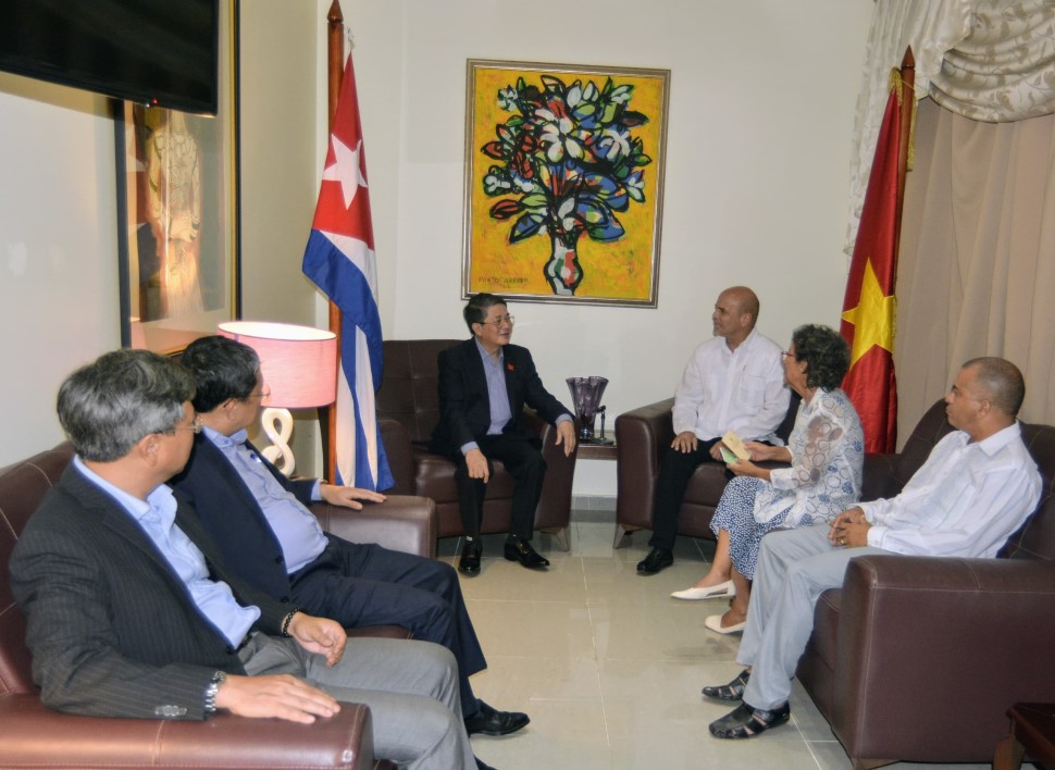 En Cuba Vicepresidente de la Asamblea Nacional de Vietnam para Primera Sesión Interparlamentaria Cuba Vietnam