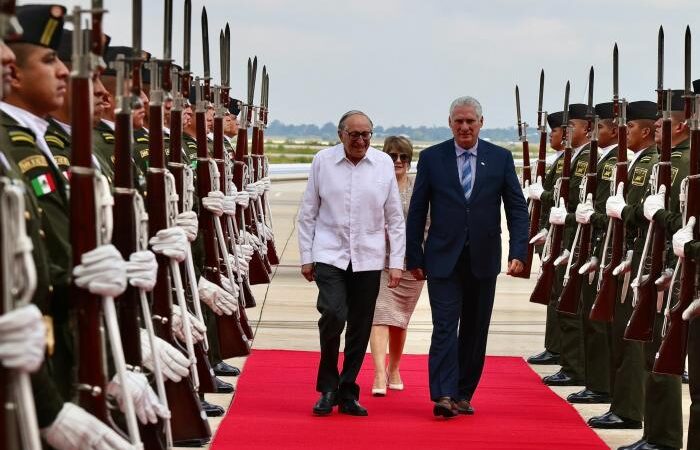 Díaz-Canel en México para toma de posesión de Claudia Sheinbaum