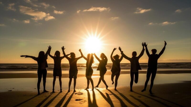 Compañeros de la ruta de la vida, amigos