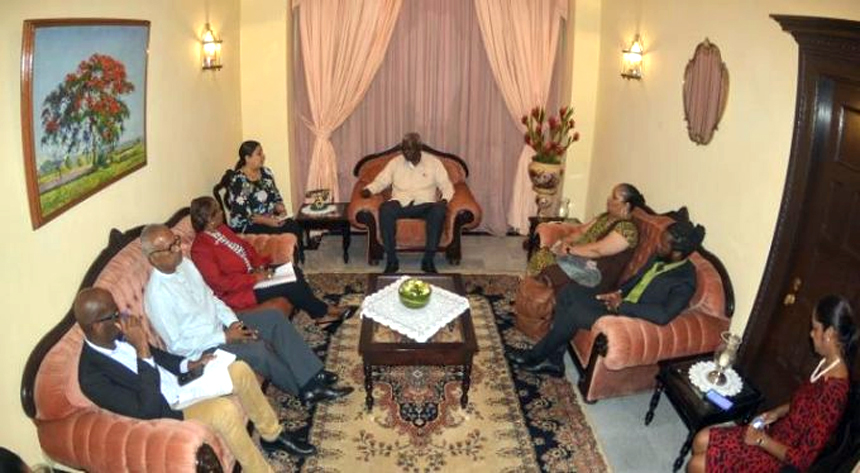 Intercambia Esteban Lazo con presidenta de la Cámara de Representantes de Trinidad y Tobago