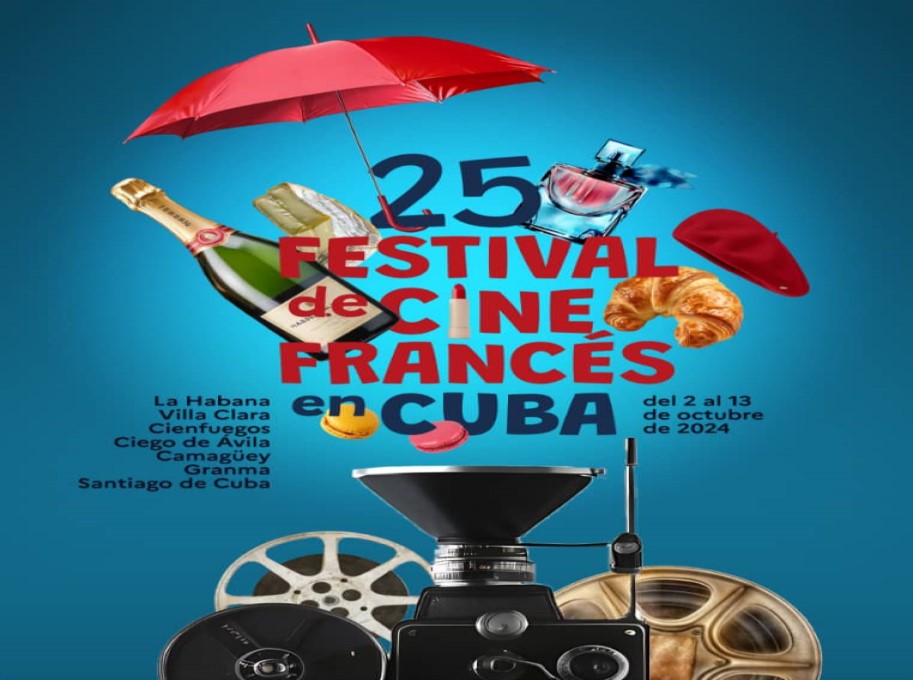 En octubre, 25º Festival de Cine Francés en Cuba