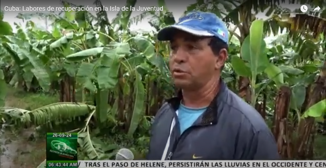 Iniciarán en Cuba recuperación tras paso de Helene