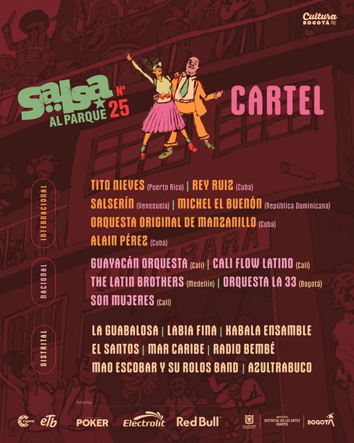 Festival Salsa al Parque en Colombia tendrá representación de Cuba
