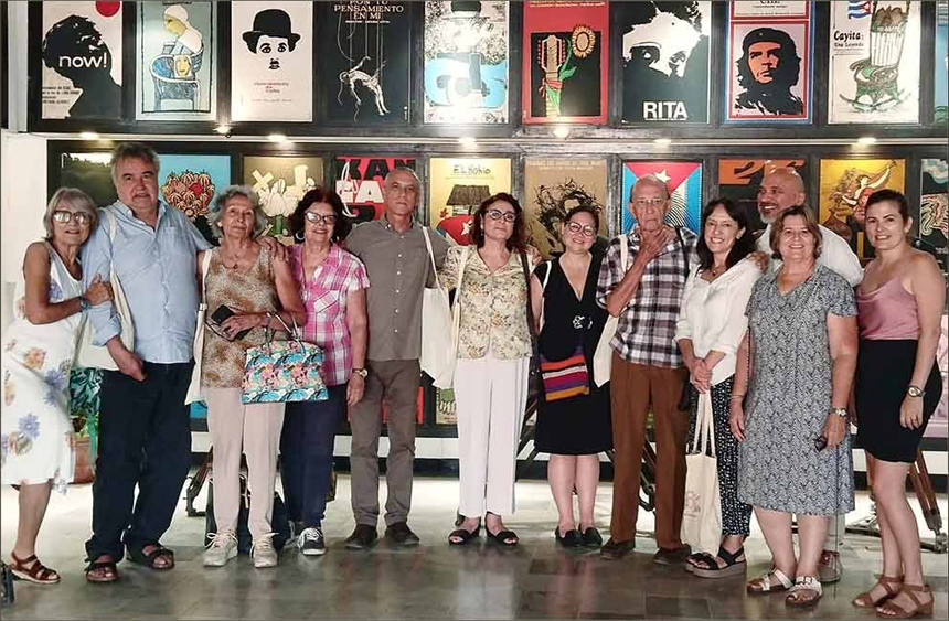 Visitan Cuba integrantes del Comité de Cineastas de América Latina