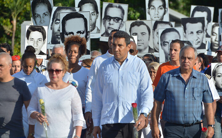 Peregrinación en homenaje a las víctimas del Crimen de Barbados