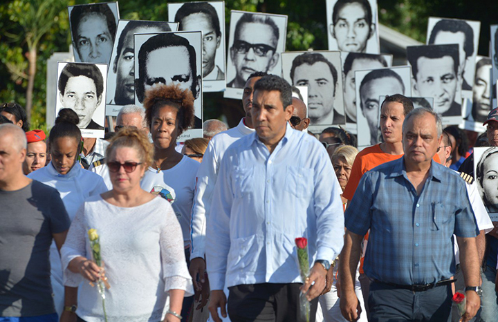 Peregrinación en homenaje a las víctimas del Crimen de Barbados