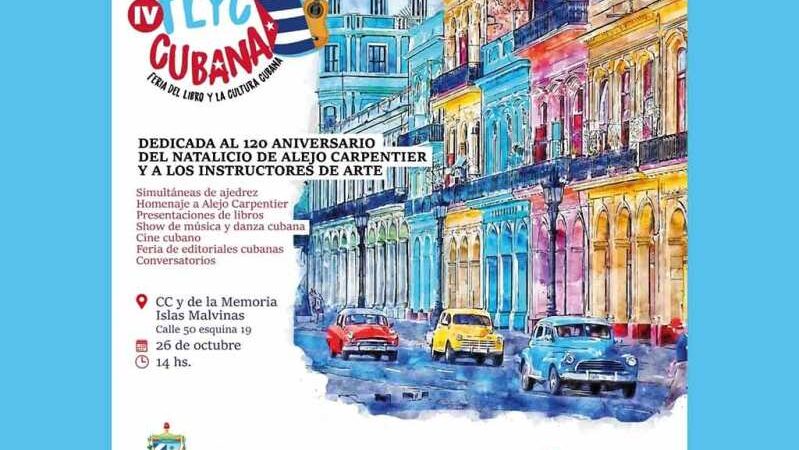 Acoge Argentina IV Feria del Libro y la Cultura Cubana
