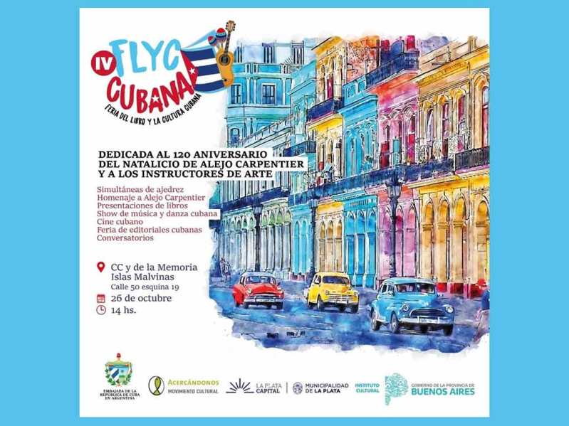 Acoge Argentina IV Feria del Libro y la Cultura Cubana