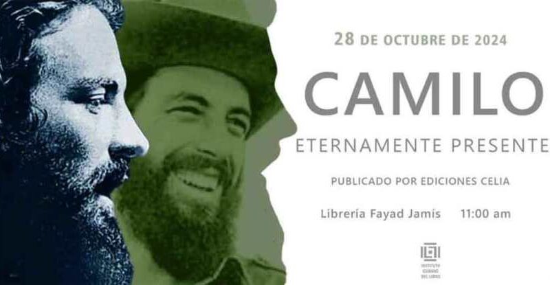 Dedican habitual espacio literario Sábado del Libro a Camilo Cienfuegos