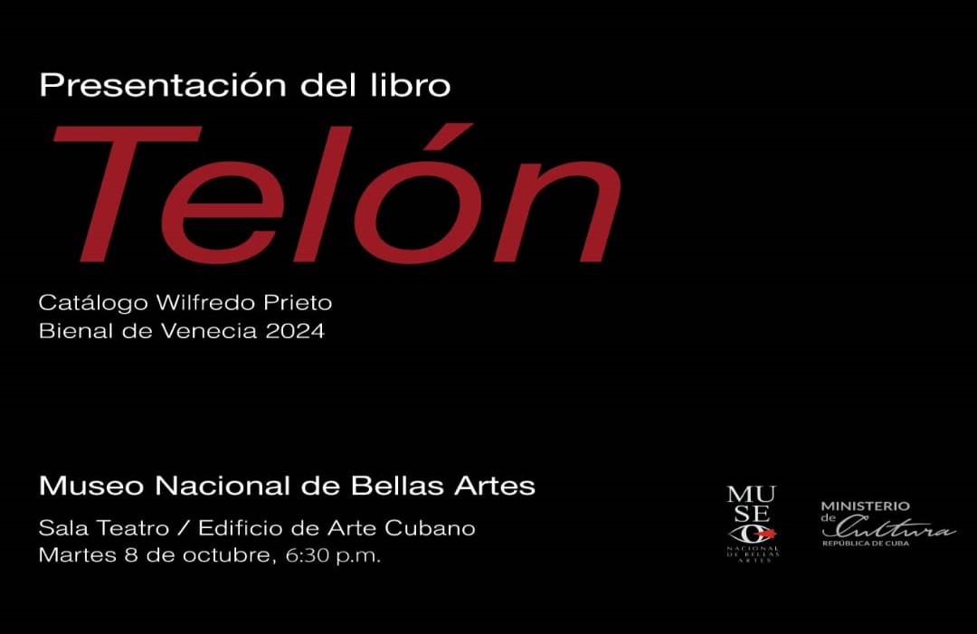 Presentan catálogo del artista visual Wilfredo Prieto en Bienal de Venecia