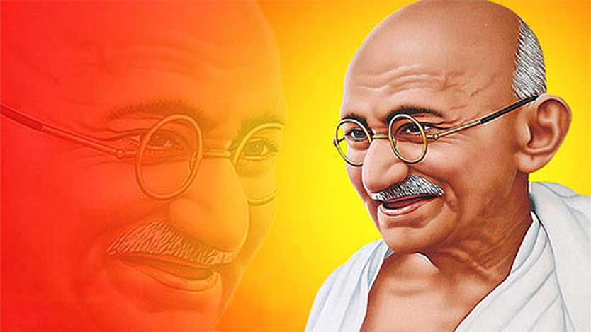 Aniversario 155 del natalicio de Mahatma Gandhi