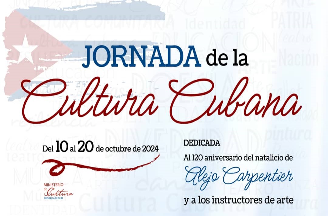 Jornada por el Día de la Cultura Cubana 2024 en Holguín