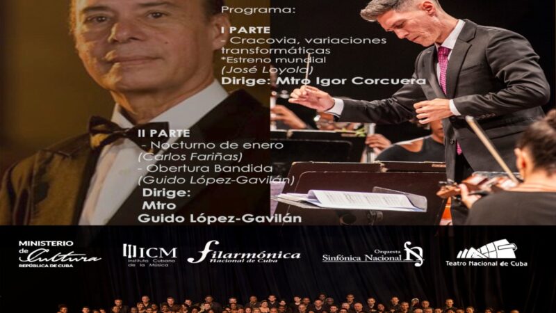 Sinfónica Nacional en el XXXVIII Festival de Música Contemporánea de La Habana