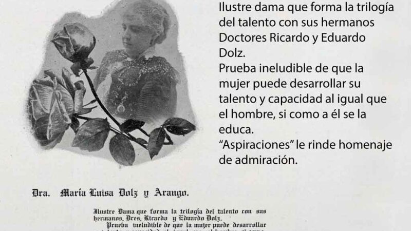 Cita en Enciclopedia, trascendencia de María Luisa Dolz