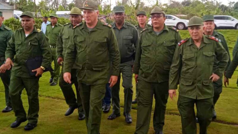 Presidente Díaz-Canel chequea recuperación en provincia de Guantánamo