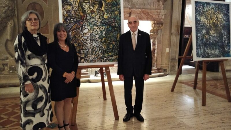 Exponen en el Vaticano obras de la pintora cubana Zaida del Río