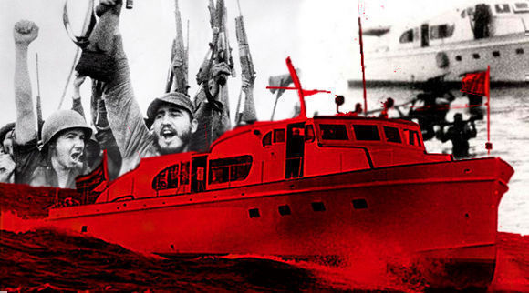 Desde Tuxpan a Cuba, el yate Granma