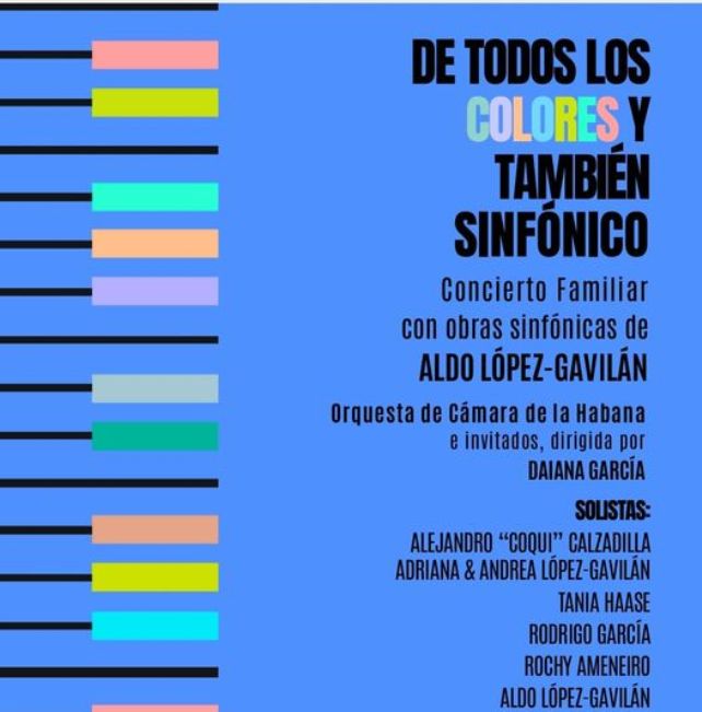 Familia López-Gavilán García en el Teatro Nacional de Cuba
