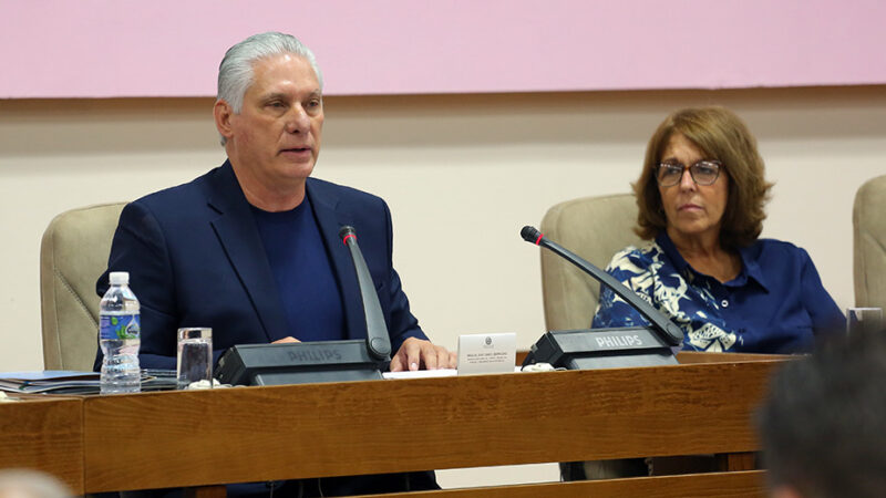 Intervino presidente cubano en congreso de la Uneac