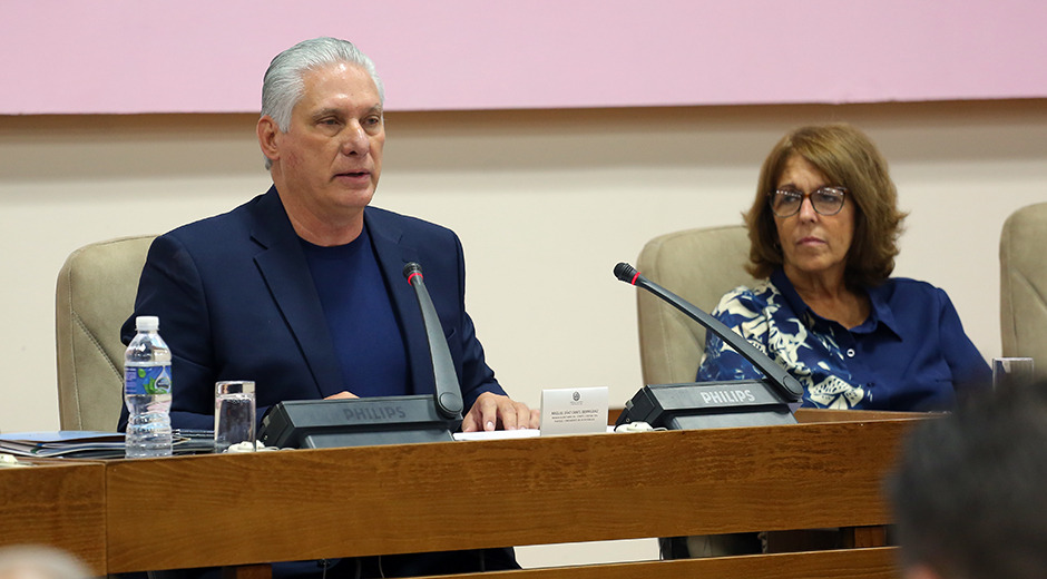 Intervino presidente cubano en congreso de la Uneac