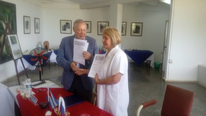 Firman universidades de Cuba y Rusia convenio bilateral