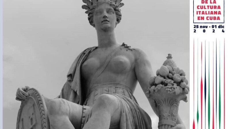 Inauguran este lunes XXVI Semana de la Cultura Italiana en Cuba