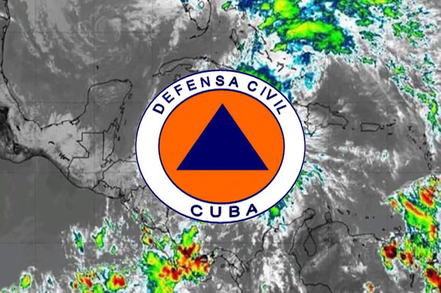 Alerta Defensa Civil de Cuba sobre intensas lluvias en la región oriental