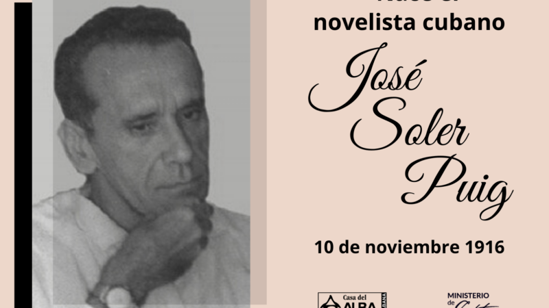 José Soler Puig y su obra genuinamente cubana