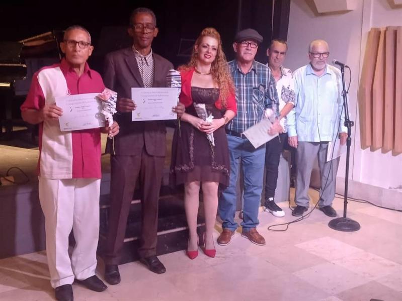 Entregan premios a compositores cubanos en Encuentro Internacional Conocer la habanera 2024