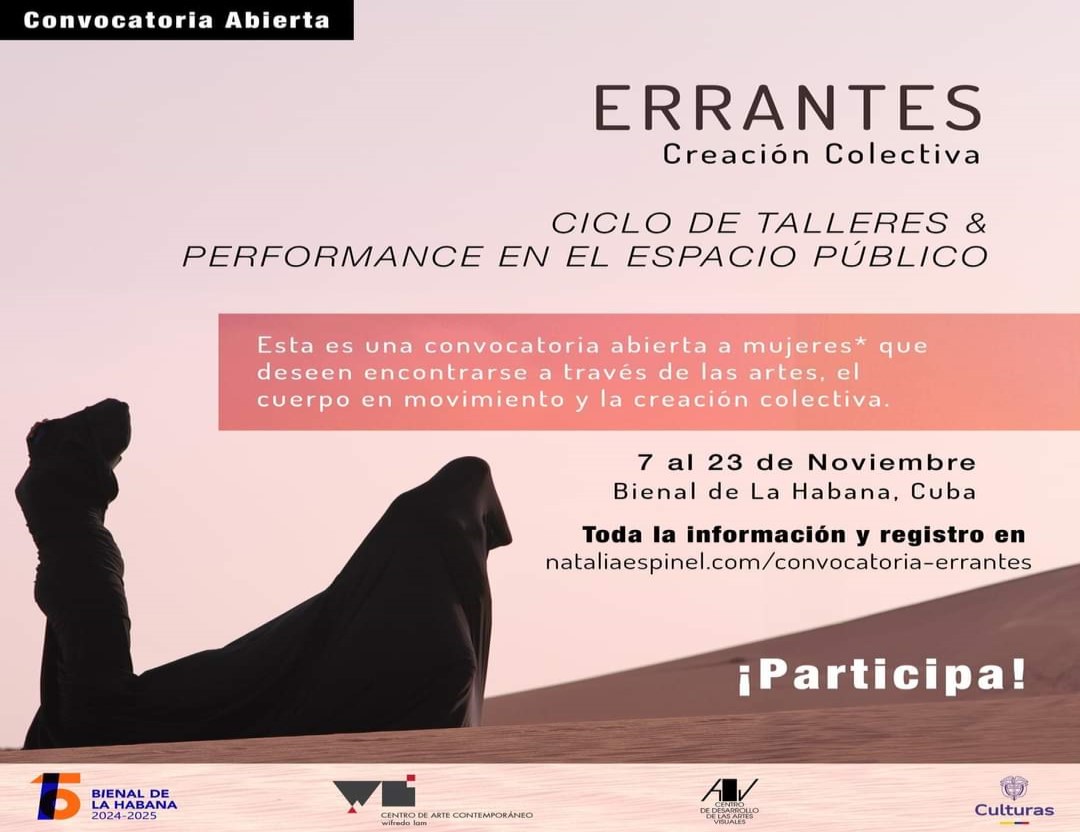 Proyecto Errantes de Natalia Espinel en la 15ª Bienal de La Habana