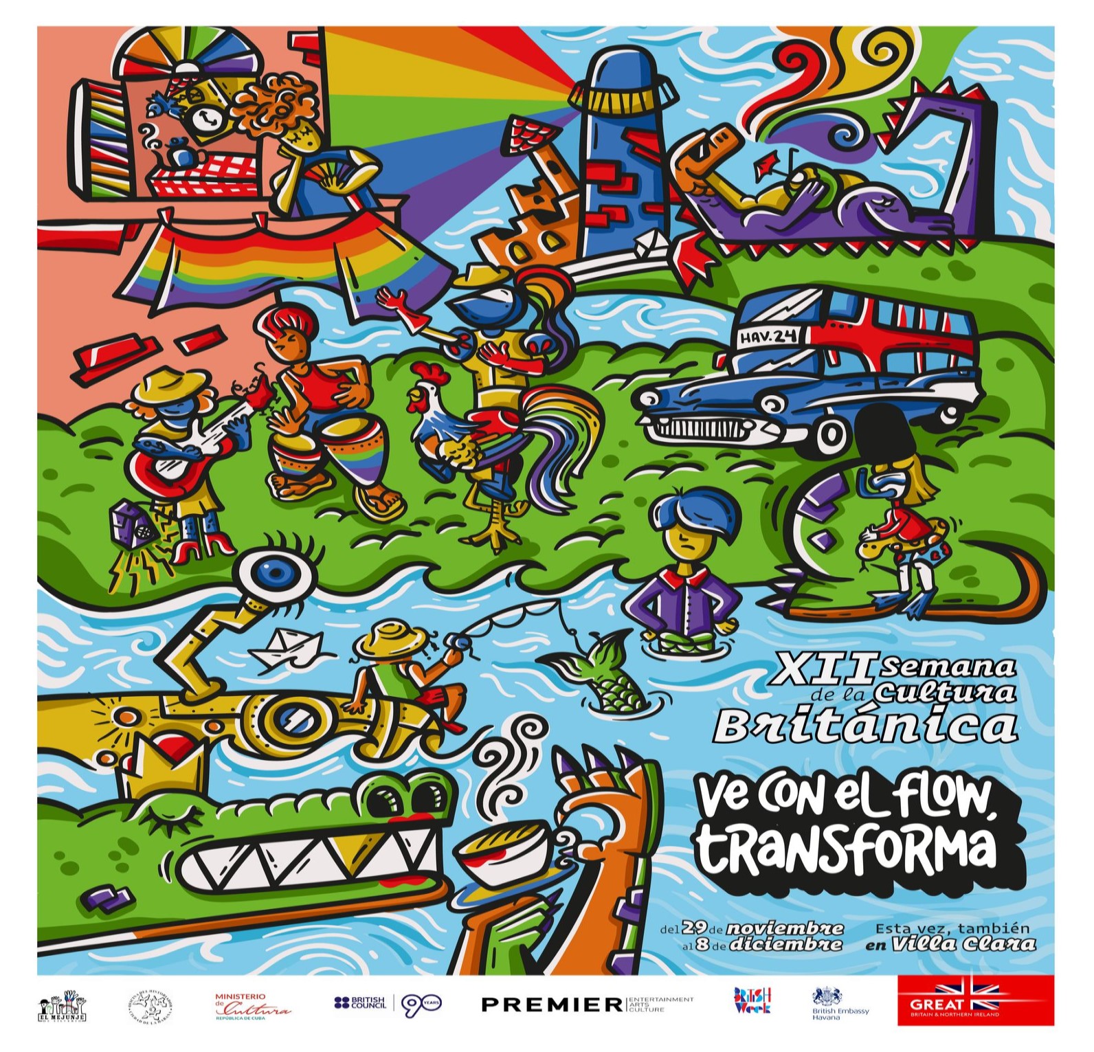 XII Semana de la Cultura Británica en Cuba celebra la diversidad