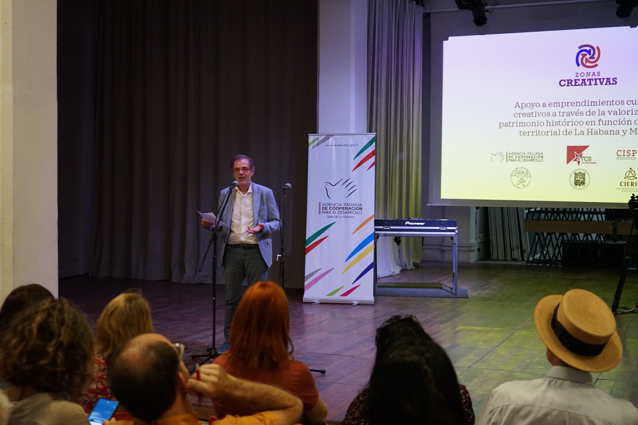 Programa Zonas Creativas desde XXVI Semana de la Cultura Italiana en Cuba