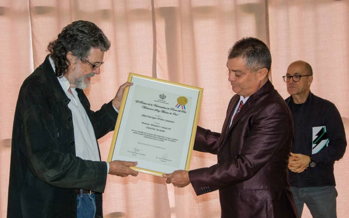 Abel Prieto, Doctor Honoris Causa de Universidad Pinareña