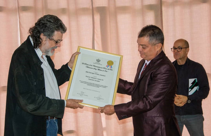 Abel Prieto, Doctor Honoris Causa de Universidad Pinareña