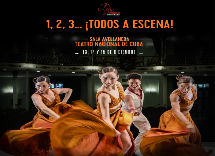 Lizt Alfonso Dance Cuba despide el año con 1, 2, 3… ¡todos a escena!