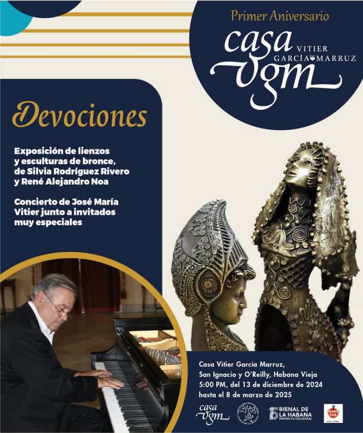 Exposición Devociones celebra el primer aniversario de la Casa Vitier García-Marruz