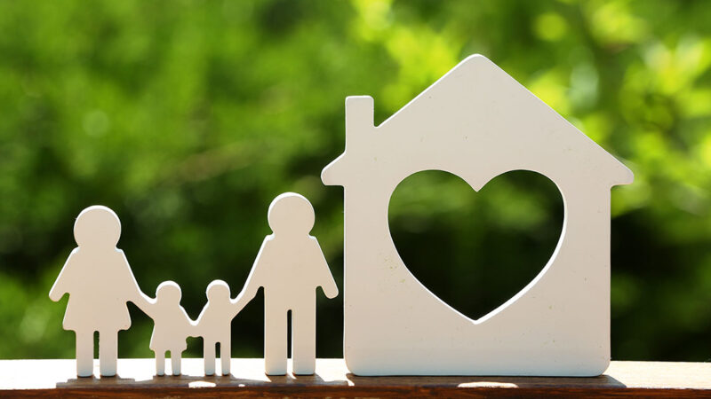 Hogar, el calor y el espejo de la vida