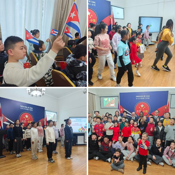 Protagonizan niños de China y Cuba intercambio cultural