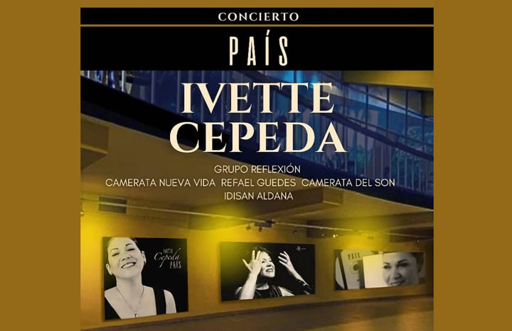 Cantante cubana Ivette Cepeda despedirá el año en el Teatro Nacional
