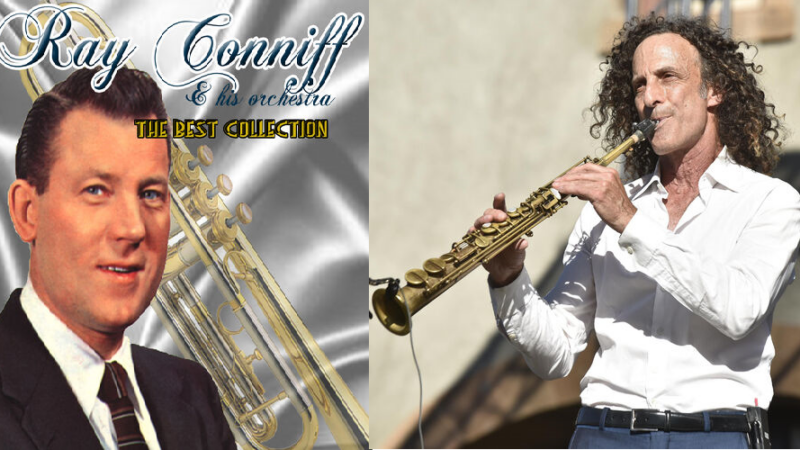 El sonido de Ray Conniff y el saxofonista Kenny G en Un lugar en el aire