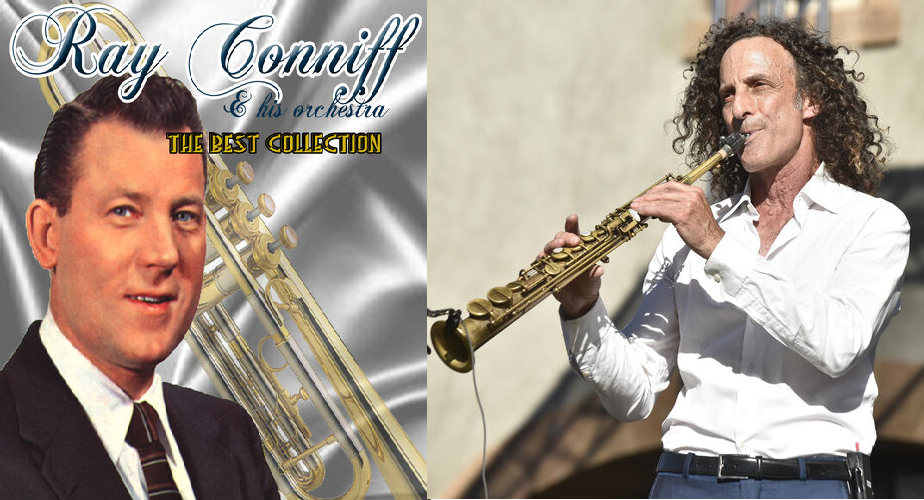 El sonido de Ray Conniff y el saxofonista Kenny G en Un lugar en el aire
