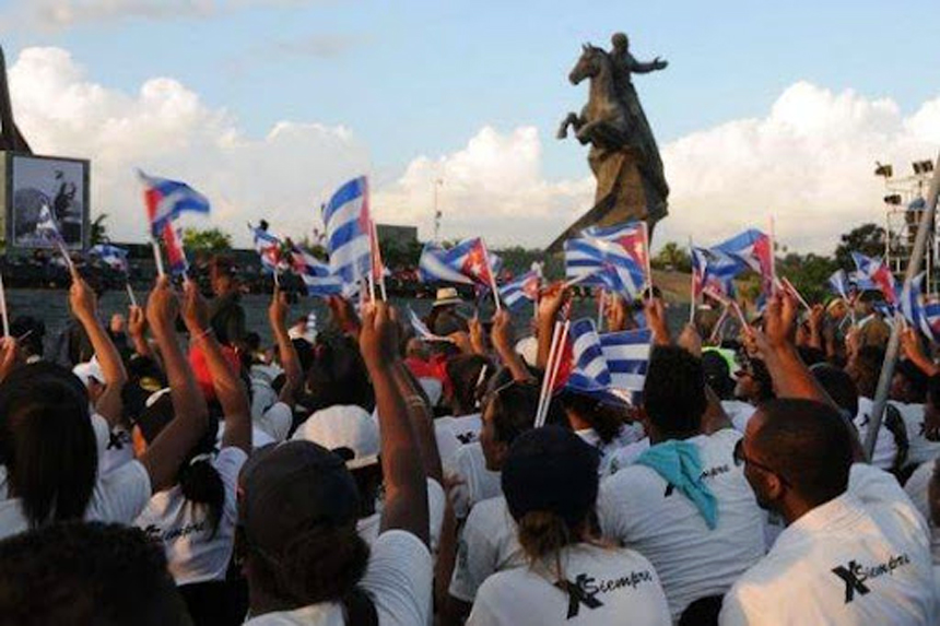 Tributo de los jóvenes cubanos a Antonio Maceo. Foro: Cubadebate