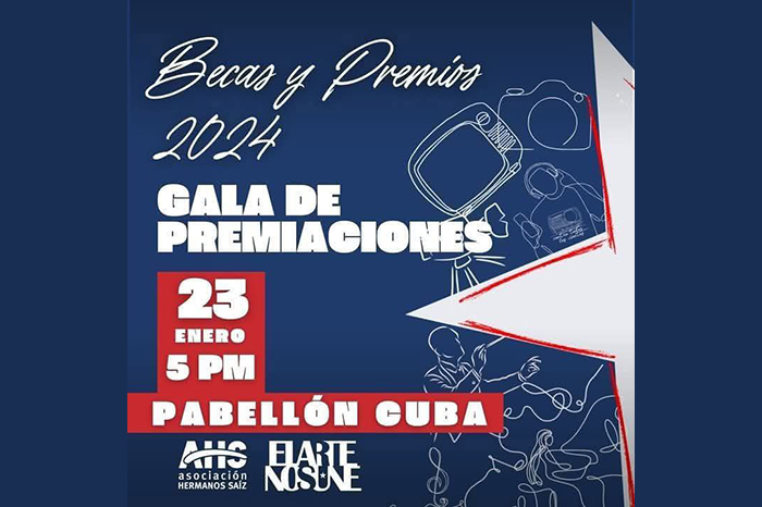 Realizará Asociación Hermanos Saíz Gala de entrega de sus becas y premios