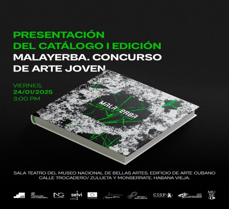 Presentarán catálogo de primera edición del concurso MalaYerba en Bellas Artes